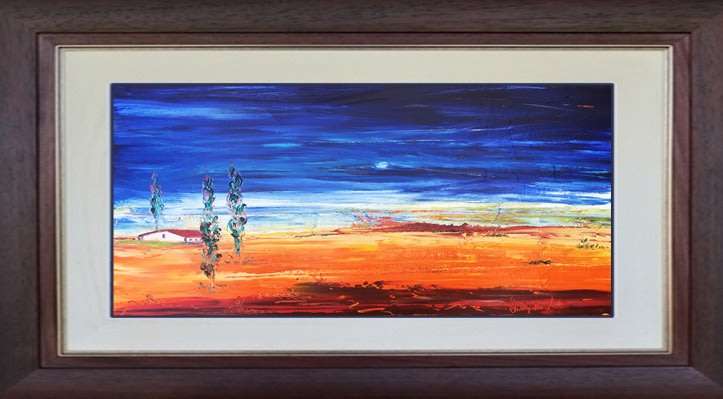 SA artist Bridgette Allan - acrylic on canvas