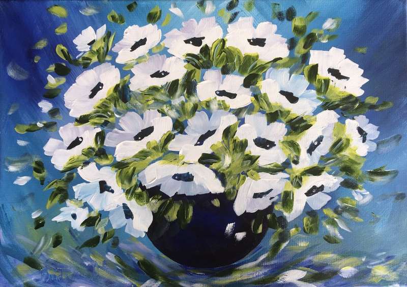 SA artist Bridgette Allan - original painting on canvas