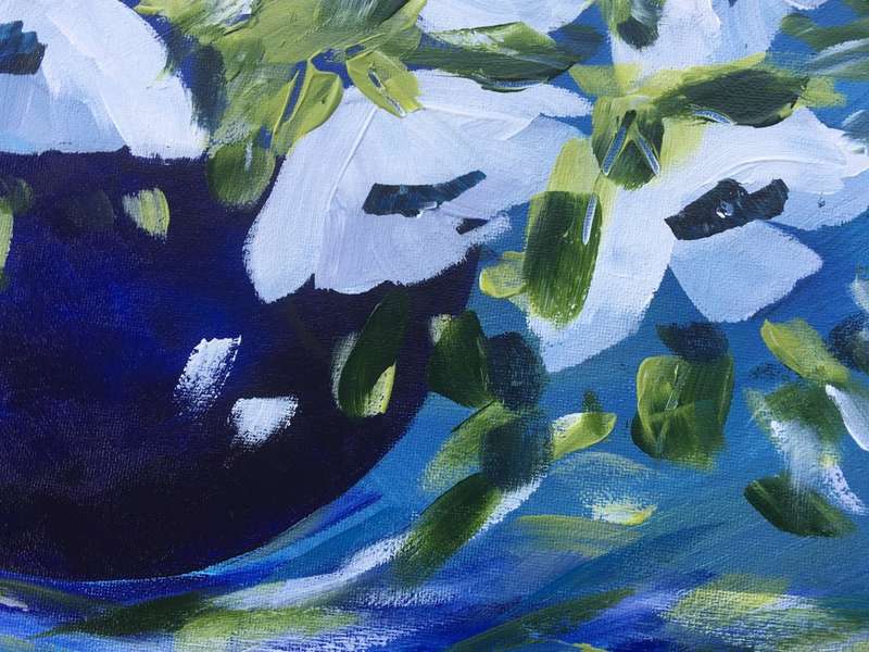 SA artist Bridgette Allan - original painting on canvas