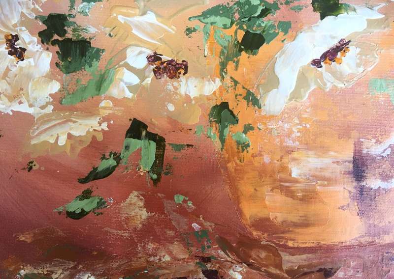 SA artist Bridgette Allan - original painting on canvas