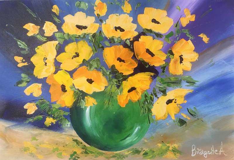 SA artist Bridgette Allan - original painting on canvas