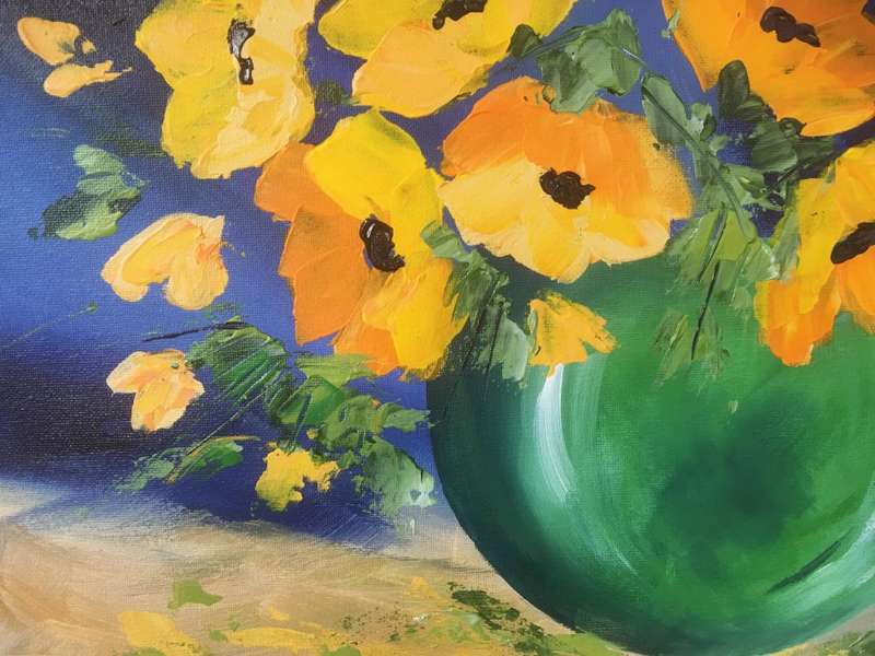 SA artist Bridgette Allan - original painting on canvas
