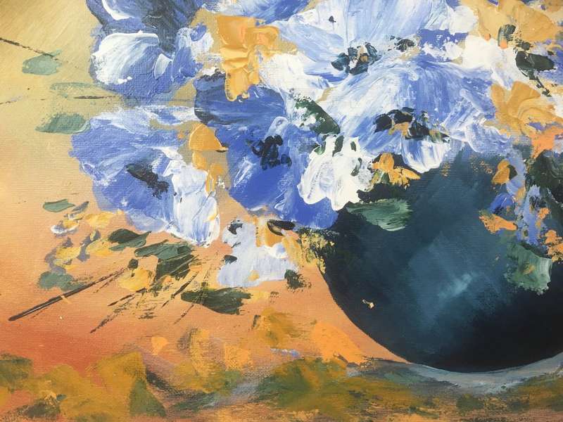 SA artist Bridgette Allan - original painting on canvas