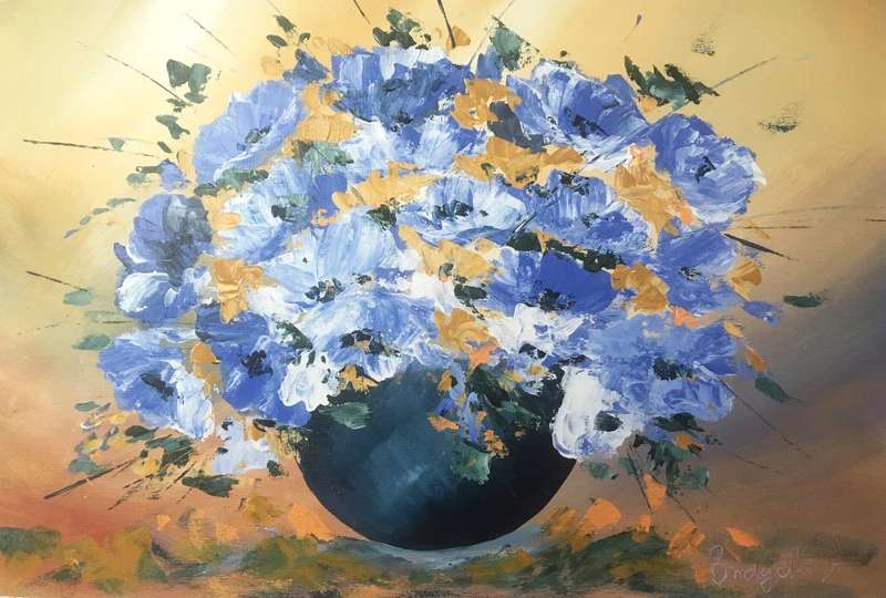 SA artist Bridgette Allan - original painting on canvas