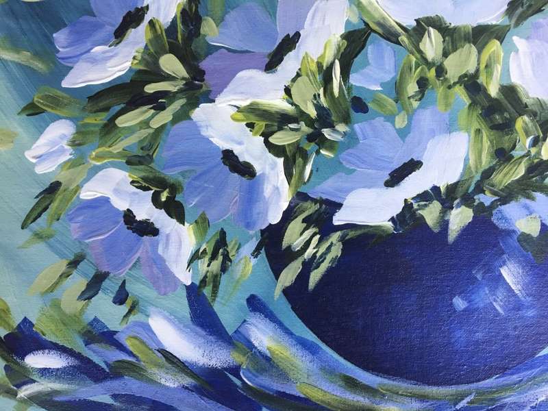 SA artist Bridgette Allan - original painting on canvas