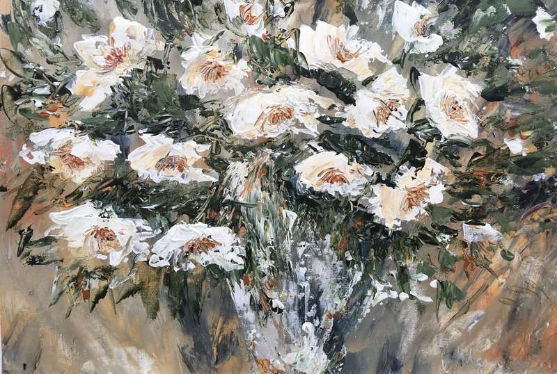 SA artist Bridgette Allan - original painting on canvas