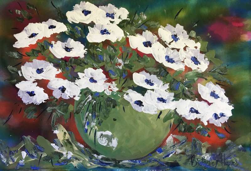 SA artist Bridgette Allan - original painting on canvas