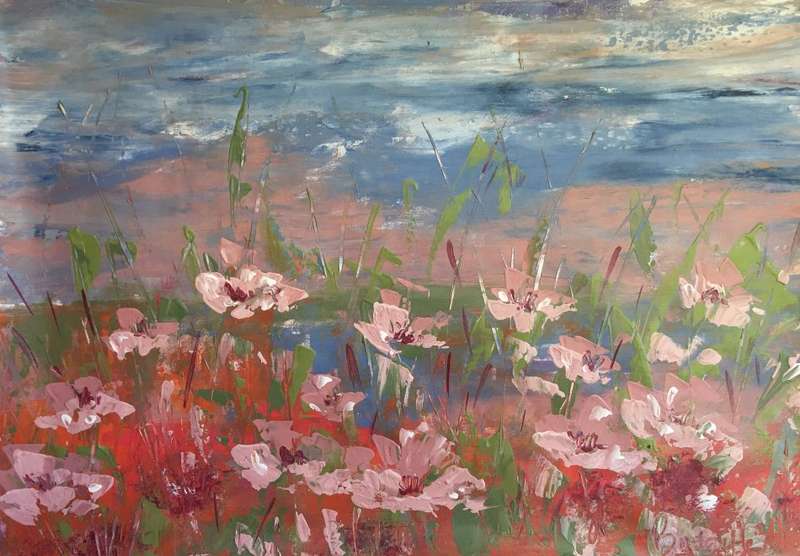 SA artist Bridgette Allan - original painting on canvas