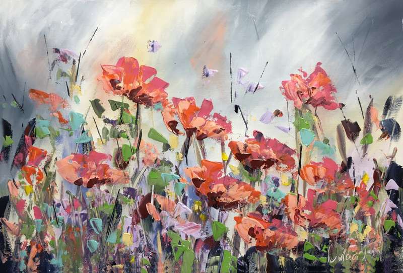 SA artist Bridgette Allan - original painting on canvas