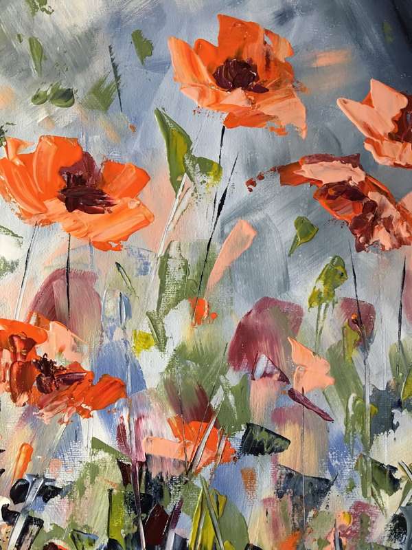 SA artist Bridgette Allan - original painting on canvas