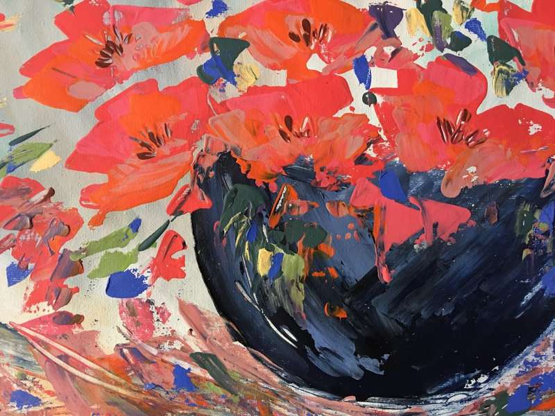 SA artist Bridgette Allan - original painting on canvas