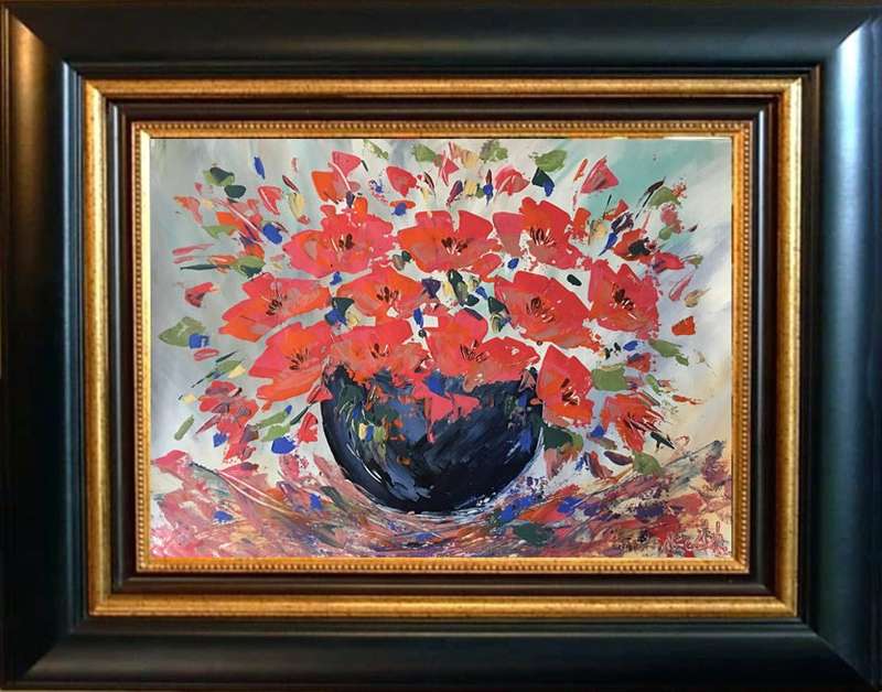 SA artist Bridgette Allan - original painting on canvas