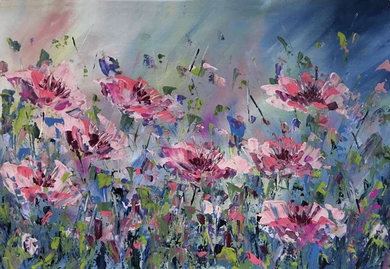 SA artist Bridgette Allan - original painting on canvas
