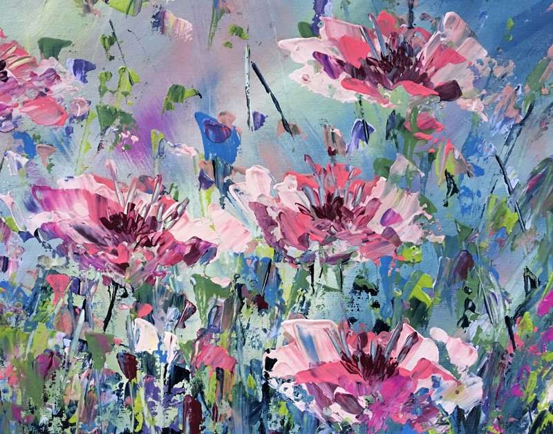 SA artist Bridgette Allan - original painting on canvas