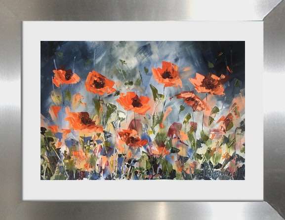 SA artist Bridgette Allan - original painting on canvas