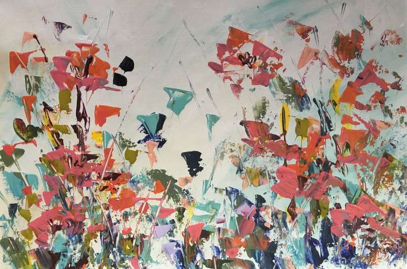 SA artist Bridgette Allan - original painting on canvas
