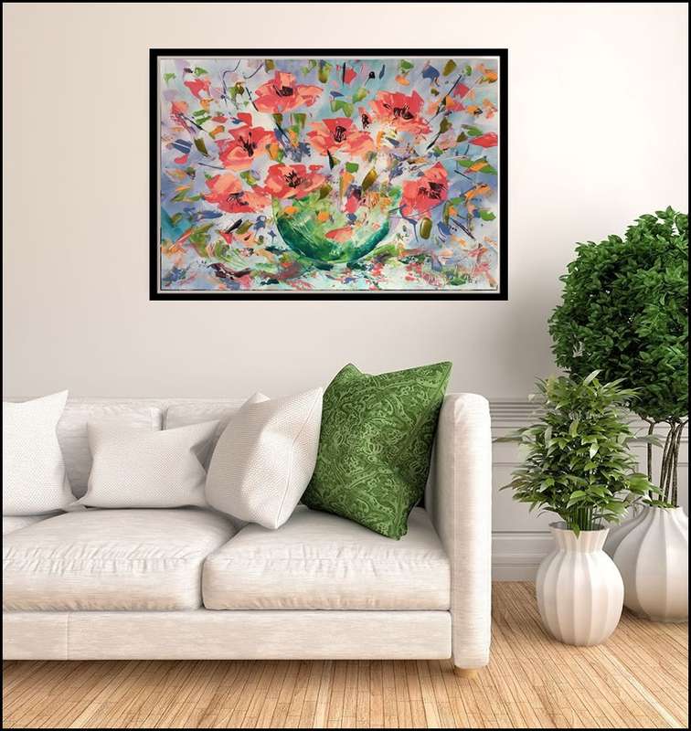 SA artist Bridgette Allan - original painting on canvas