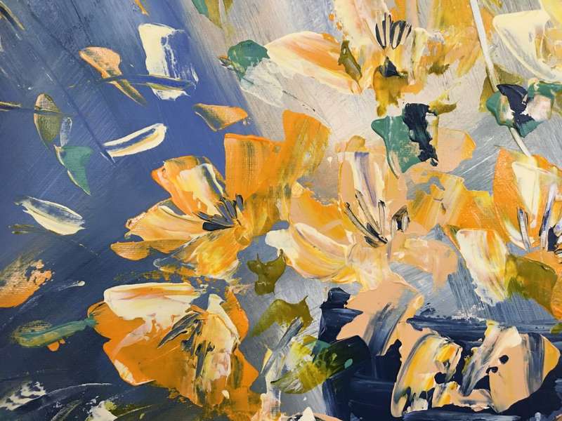 SA artist Bridgette Allan - original painting on canvas