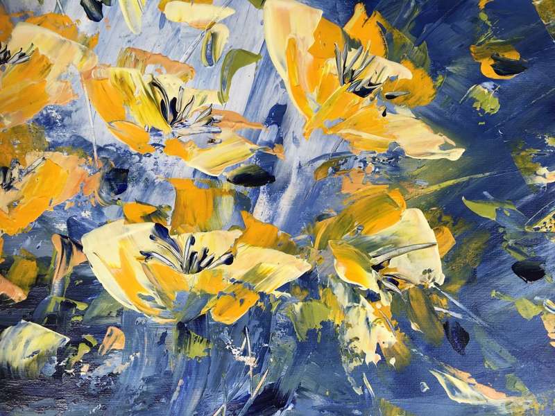 SA artist Bridgette Allan - original painting on canvas