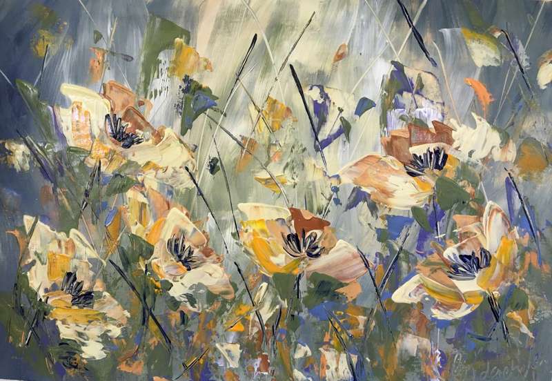 SA artist Bridgette Allan - original painting on canvas