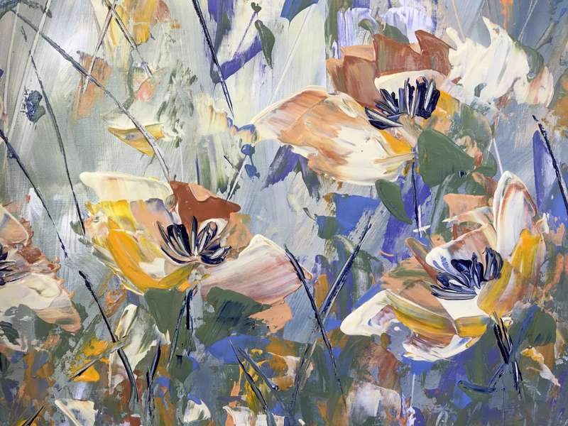 SA artist Bridgette Allan - original painting on canvas