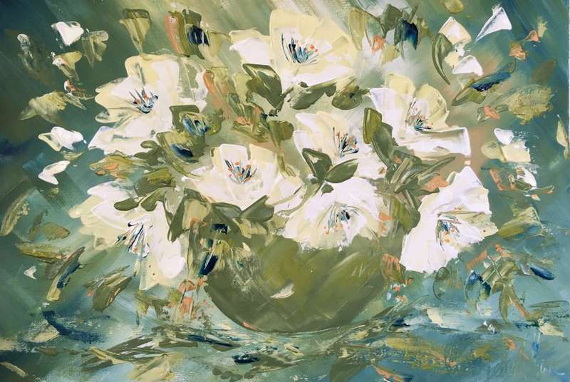 SA artist Bridgette Allan - original painting on canvas