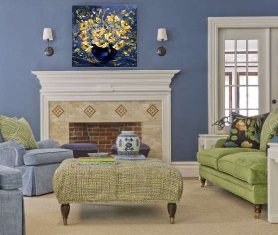 SA artist Bridgette Allan - original painting on stretched canvas