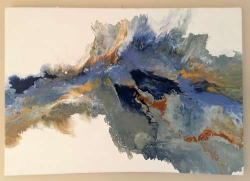 Original Art ABSTRACT Bridgette Allan