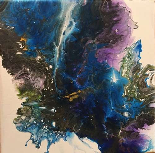 Original Art ABSTRACT Bridgette Allan