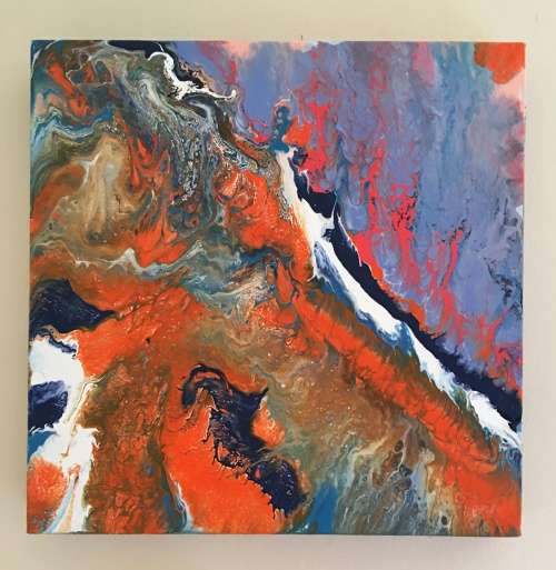 Original Art ABSTRACT Bridgette Allan