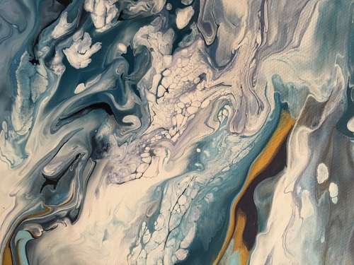 Original Art ABSTRACT Bridgette Allan