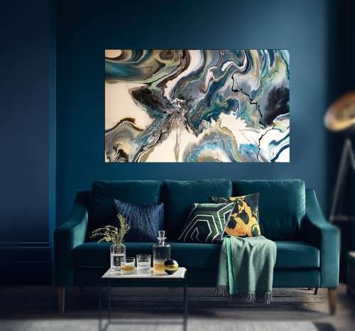 Original Art ABSTRACT Bridgette Allan