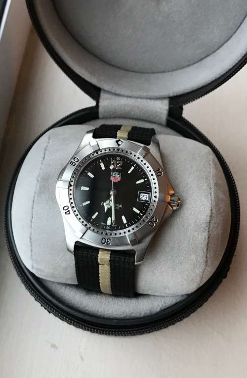 Tag Heuer Professional 2000 on canvas strap [Box and Papers]
