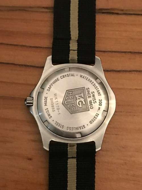 Tag Heuer Professional 2000 on canvas strap [Box and Papers]