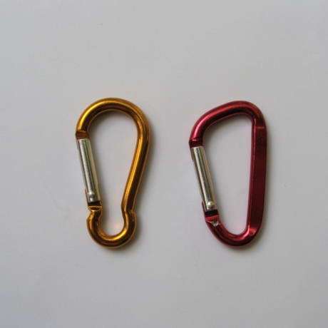 Carabiner: Purple - 5  cm