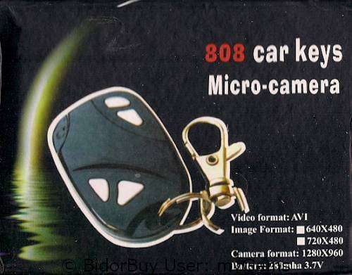 720*480 Resolution Hidden Pinhole Spy Camera: needs a 2 or 4GB micro SD memory card