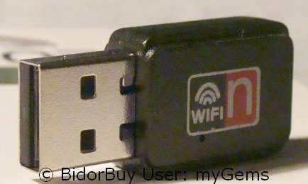 150Mbps Mini USB Wireless Adapter - Tiny 1 by 1 cm in size