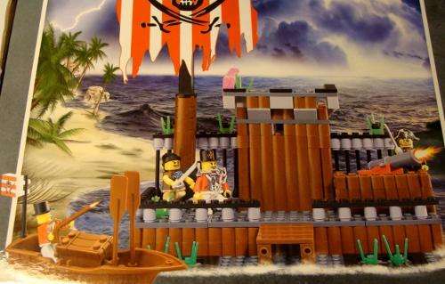 SPECIAL  Large box; large scene; 358 Pieces .... Pirate building blocks - 100% Lego compatible