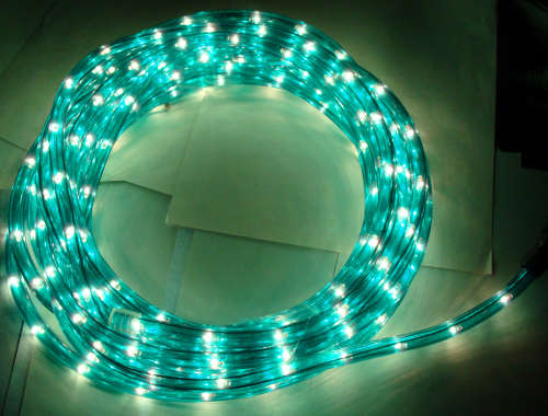 10m / 10 meter rope light- GREEN ... Beautiful ! - Last 2