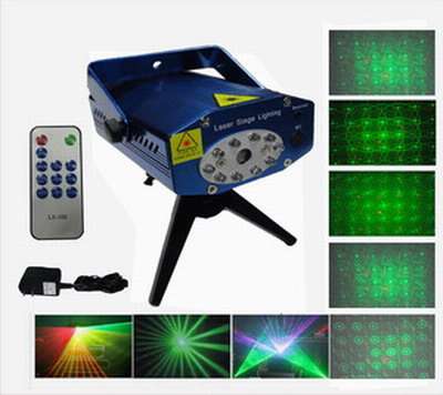 Portable Stage Laser Light Model JL-G04 with Remote control