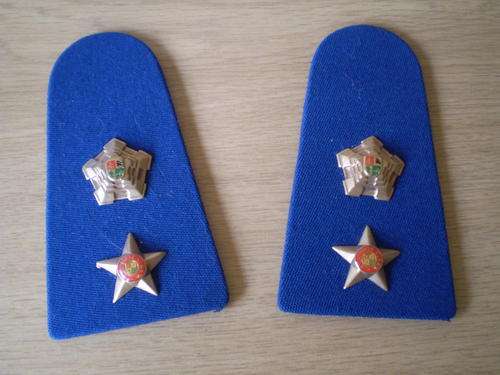 SAP Lieutenant - Colonel Shoulder Rank Insignia. Pre 1994