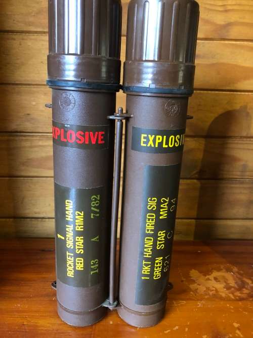 Rocket Hand Fired Signal Canistors 2