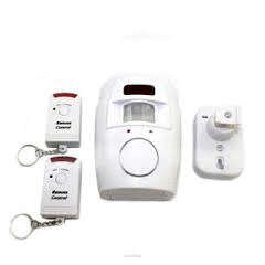 Wirless home alarm with 2 remotes