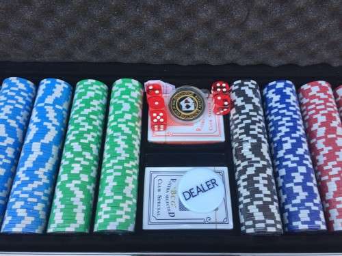 Professional 500 chip poker set