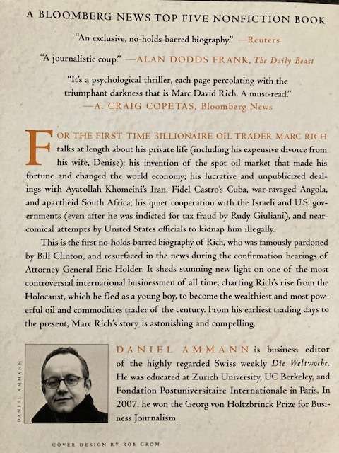 The King of Oil, The Secret Lives of Marc Rich by Daniel Ammann