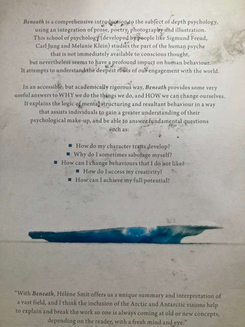 Beneath, Exloring the Unconscious in Individuals by Helene Smit