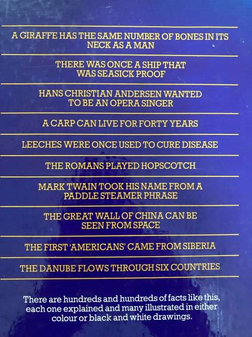 1500 Fascinating Facts about the Universe, the World and its People by Simon Goodenough and others