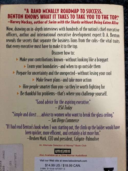 How to Think like a CEO by D. A. Benton