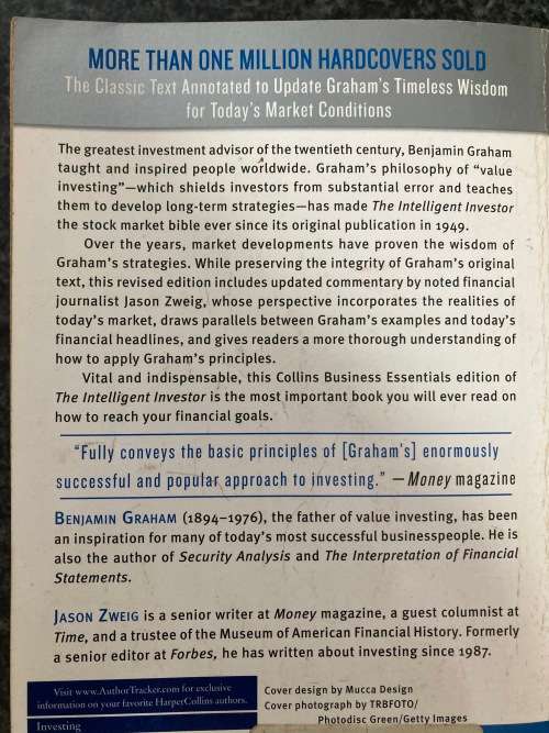The Intelligent Investor by Benjamin Graham