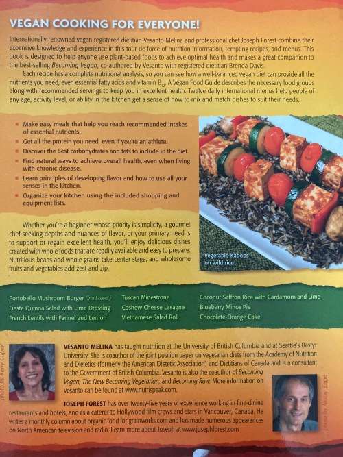 Cooking Vegan by Vesanto Melina and other